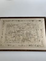 ZAO WOU-KI 1950s - « Flora et faune » signé/numeroter